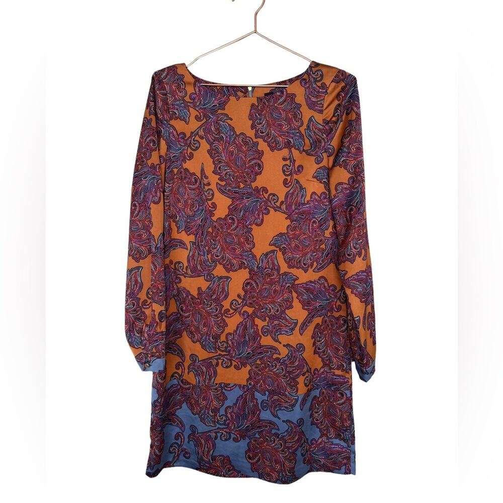 THE LIMITED Paisley Print Tunic Dress size small